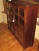 Stickley Brothers Mission Oak Bookcase 4764 Quaint 2 Door Signed All 1900-1950 photo 10