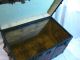 Antique Steamer Trunk With Cleveland In Metal Rivits On The Side Old Vintage Unknown photo 10