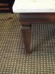 Marble Top Antique Coffee Table Vintage White Marble Post-1950 photo 2