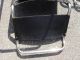 4 Modern Chairs,  Mies Van Der Rohe Style,  Chrome & Black Leather,  20th C.  Vintage Post-1950 photo 9