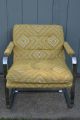 Mid Century Modern Milo Baughman Style Chair Chrome Vintage Design Eames Post-1950 photo 2