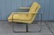 Mid Century Modern Milo Baughman Style Chair Chrome Vintage Design Eames Post-1950 photo 4
