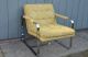Mid Century Modern Milo Baughman Style Chair Chrome Vintage Design Eames Post-1950 photo 5