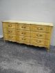 French Walnut Dresser With Mirror By Bethlehem 2115 Post-1950 photo 2