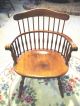 Windsor Early American Table & 4 Chairs W 2 Leaf Extensions - 1950 ' S 1900-1950 photo 8