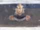Antique,  Vintage Trunk With Excelsior Lock 1297 1800-1899 photo 2