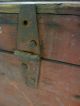 Vintage Antique Trunk Small Wooden Box Old Folk Art Early Crate Unknown photo 6