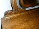 Antique Oak Dresser Bureau W/ Shaped Beveled Mirror Quartersawn Oak Refinished 1900-1950 photo 6