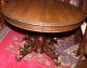 Exquisite Antique Henry Ii Hunt Scene Dining Table.  Made From Solid Oak. 1800-1899 photo 2