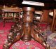 Exquisite Antique Henry Ii Hunt Scene Dining Table.  Made From Solid Oak. 1800-1899 photo 7