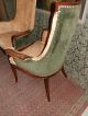Gorgeous Pair Of Antique Parlor Chairs With Carved Detail And Great Lines 1900-1950 photo 9