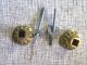 Brass Halltree Hooks Rear Mount Sold By Pair 0948 Unknown photo 2