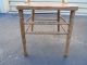 49493 Oak Tile Top Dining Table With 6 Solid Oak Chair S Post-1950 photo 3