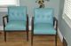 Pair Mid Century Modern Jens Risom For Knoll Lounge Arm Chair Vintage Eames Post-1950 photo 9