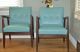 Pair Mid Century Modern Jens Risom For Knoll Lounge Arm Chair Vintage Eames Post-1950 photo 2