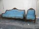 French Carved Tufted Living Room Side Chair 2548 1900-1950 photo 10