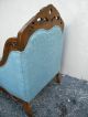 French Carved Tufted Living Room Side Chair 2548 1900-1950 photo 6