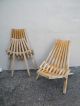Set Of Four Mid Century Wooden Folding Chairs 2246 Post-1950 photo 5