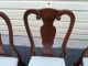49858 Set 6 Thomasville?? Cherry Dining Room Chairs Chair S Post-1950 photo 1