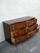 Mahogany Serpentine Dresser By Bassett 2405 1900-1950 photo 5