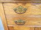 50164 Antique Solid Oak Washstand Chest Stand 1900-1950 photo 4