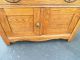 50164 Antique Solid Oak Washstand Chest Stand 1900-1950 photo 5