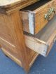 50164 Antique Solid Oak Washstand Chest Stand 1900-1950 photo 8