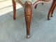 50961 Pair Of Carved Mahogany French Carved Fleur Back Dining Side Chairs Post-1950 photo 5