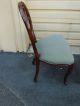 50961 Pair Of Carved Mahogany French Carved Fleur Back Dining Side Chairs Post-1950 photo 6