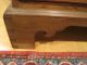 Antique 1700 New England Colonial Rare Chippendale Cherry Wood Slant Front Desk Pre-1800 photo 9