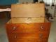 Antique Federal Chest Of Drawers/ Mule Chest 1800 ' S Hepplewhite Cherry Restored 1800-1899 photo 1