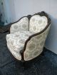French Walnut Carved Down Living Room Chair 2686a 1900-1950 photo 4