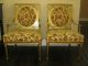 Gorgeous Pair Of Louis Xvi Style French Provincial Arm Chairs Gold Gilt 1900-1950 photo 1
