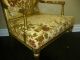 Gorgeous Pair Of Louis Xvi Style French Provincial Arm Chairs Gold Gilt 1900-1950 photo 6