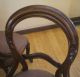 Antique Victorian Parlor Chairs Mahogany 1800-1899 photo 2