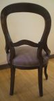 Antique Victorian Parlor Chairs Mahogany 1800-1899 photo 3
