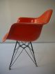 1970s All Vintage Eames Dar Eiffel Arm Shell Chair Herman Miller 1900-1950 photo 5