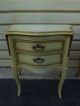 50765 Pair Van Sciver Nightstand S End Table Stands Shabby Decorator Post-1950 photo 1