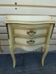 50765 Pair Van Sciver Nightstand S End Table Stands Shabby Decorator Post-1950 photo 2