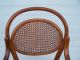 Antique Cane Back And Seat Bentwood Childs Chair 1900-1950 photo 2