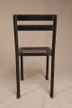 Pair Of French Industrial Chic Iron Weathered Antique Metal Modern Side Chairs Post-1950 photo 6