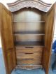 50595 Hickory Furniture French Country Wardrobe High Chest Dresser Post-1950 photo 9
