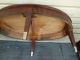 50948 Ethan Allen Mahogany 3 Piece Coffee Table Set Stand S Post-1950 photo 11