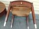 50948 Ethan Allen Mahogany 3 Piece Coffee Table Set Stand S Post-1950 photo 7