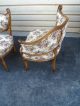 49895 Pair Vintage Fireside Chairs Chairs With Inlaid Back Post-1950 photo 9