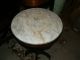 Fancy Antique Victorian Marble Top Lamp Table/plant Stand W/great Base 1800-1899 photo 5