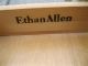 Ethan Allen Circa 1776 Solid Maple One Drawer Stand / End Table Post-1950 photo 6
