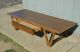 Mid Century Modern Lane Coffee Table With Woven Wood Drawer Vintage Refinished Post-1950 photo 6