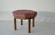 Mid Century Modern Octagone Ottoman With Burled Wood Vintage Design Eames Baker Post-1950 photo 1