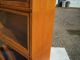 Hales 5 Sectional Quartered Oak Barrister Bookcase (lrg Sections) 1900-1950 photo 9